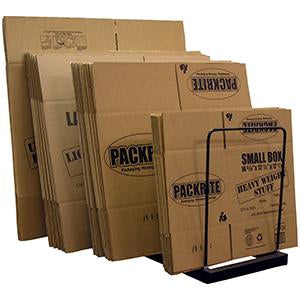 Double Level Corrugated Cardboard Carton Box Storage Stand / Organizer /  Rack