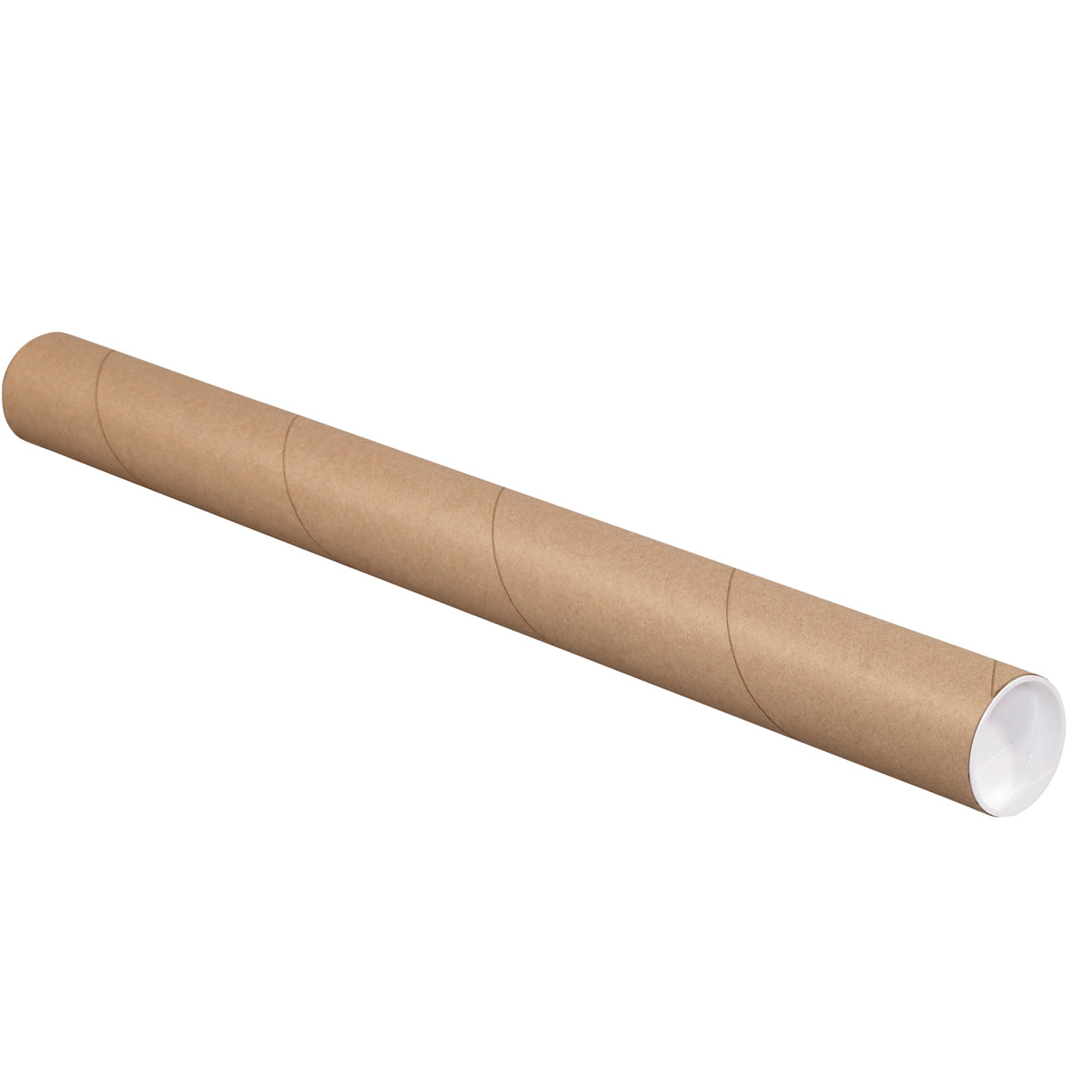 Mailing Tubes with Caps - Premium Kraft Cardboard Tubes for