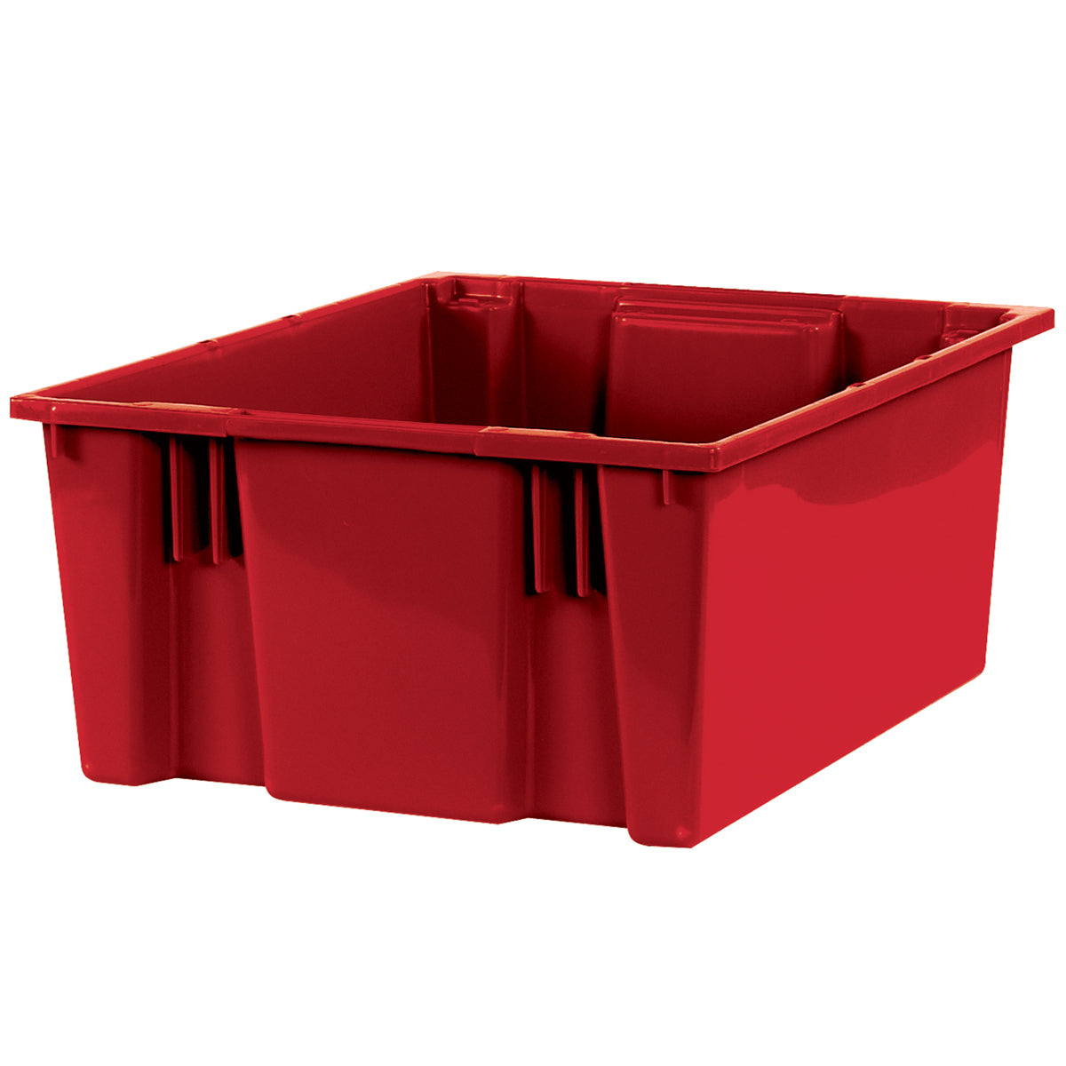 20 7 8 X 18 1 4 X 9 7 8 Red Stack & Nest Containers