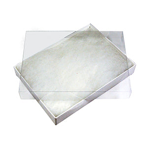 Clear Lid Boxes with Clear Base - 3 3/4 x 3 3/4 x 2 S-10577 - Uline