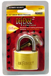 Padlock, Brass (1-3/4 in)