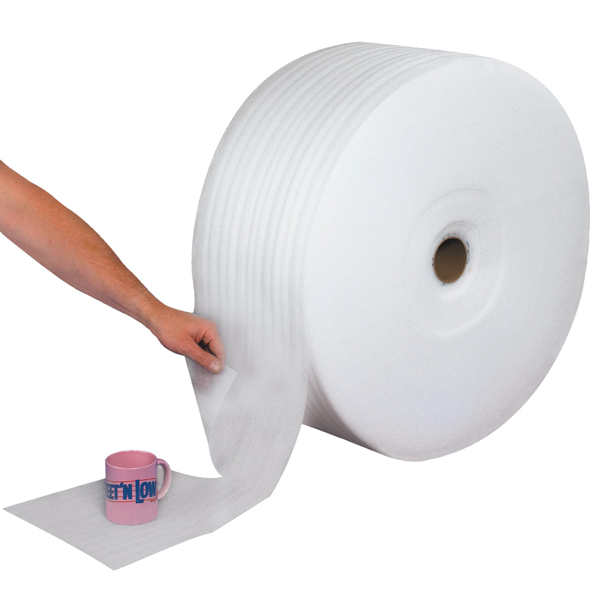 Various Color Thin Foam Sheets , Protective Packing Foam Roll Packaging  Cushion