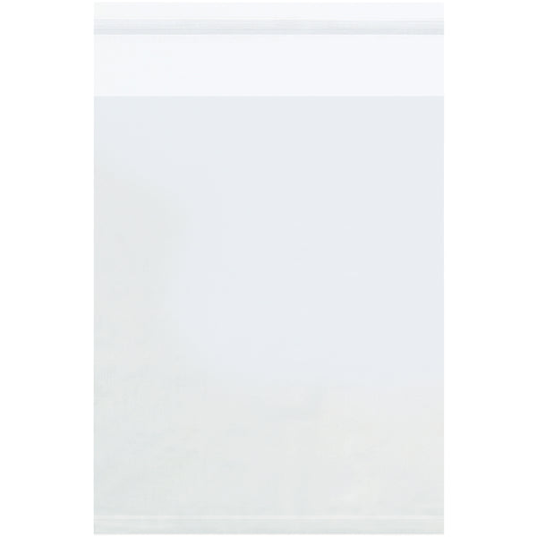 4 3/4 x 6 3/4 Clear Resealable Polypropylene Bags 1.5 mil