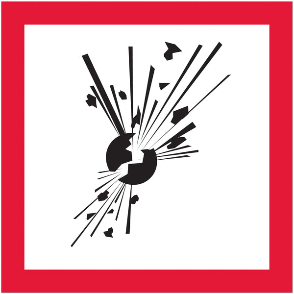 exploding bomb pictogram