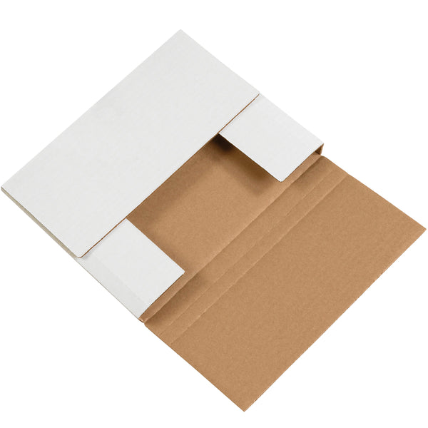 white corrugated boxes