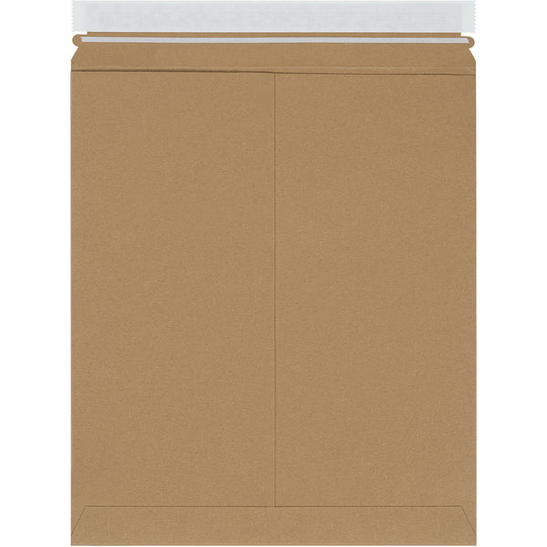 12 3/4 x 15 Self-Seal Kraft Rigid Mailer 100/Case