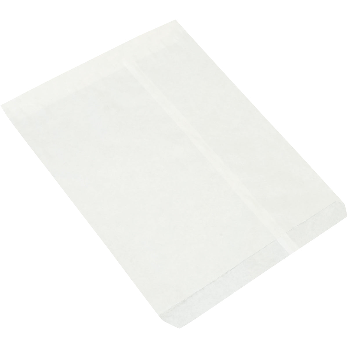 12 x 15 White Flat Merchandise Bags - PackagingSupplies.com