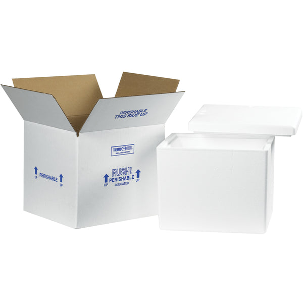 13 3/4 x 11 3/4 x 11 7/8 Insulated Shipping Kit