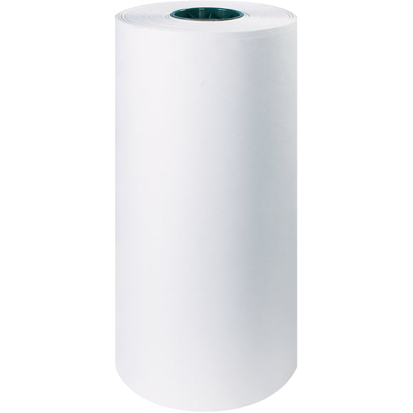 18" 40 lb White Butcher Paper 1000 Feet/Roll