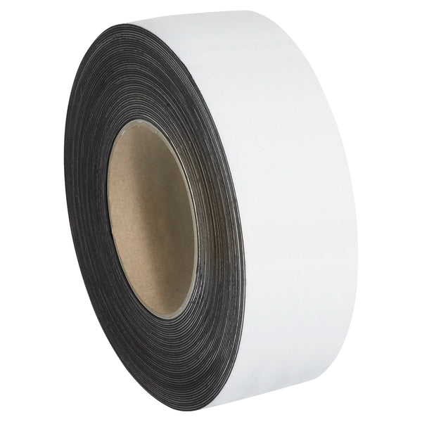 2" x 100 Foot - White Warehouse Labels - Magnetic Rolls