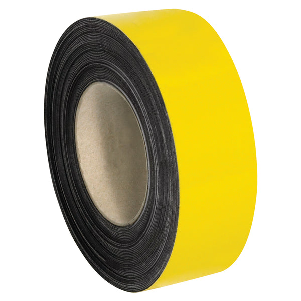 2" x 50 Foot - Yellow Warehouse Labels - Magnetic Rolls