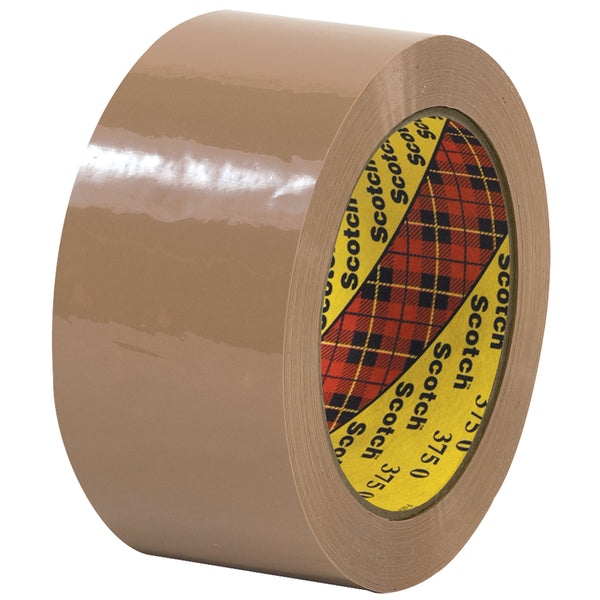 2" x 55 Yard Tan #375 (3 mil) 3M Carton Sealing Tape 36/Case