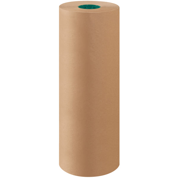 24" 30 lb. Virgin Kraft Paper Rolls 1000 Feet/Roll