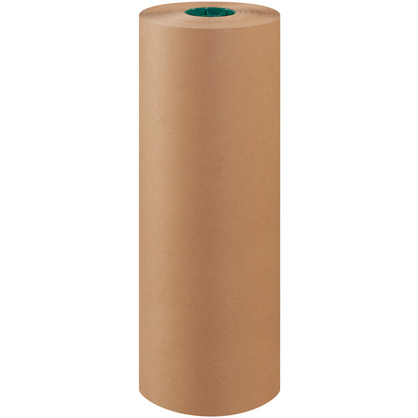 24" 40 lb Unbleached Butcher Paper Rolls 1000 Feet/Roll