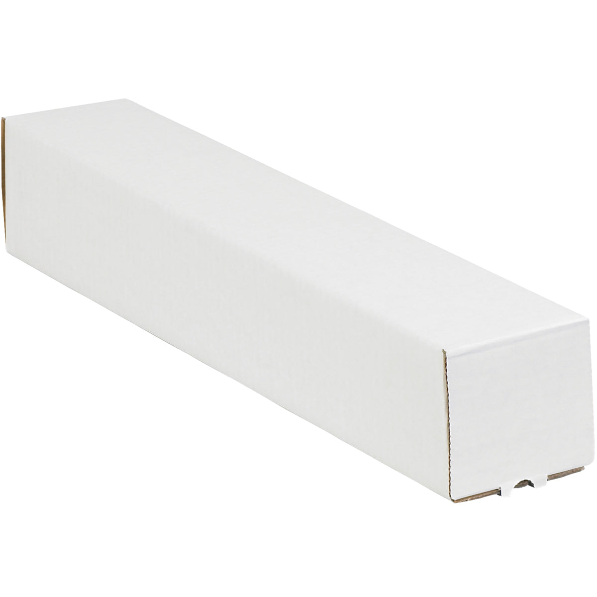 3 x 3 x 12 Square White Corrugated Mailing Tube