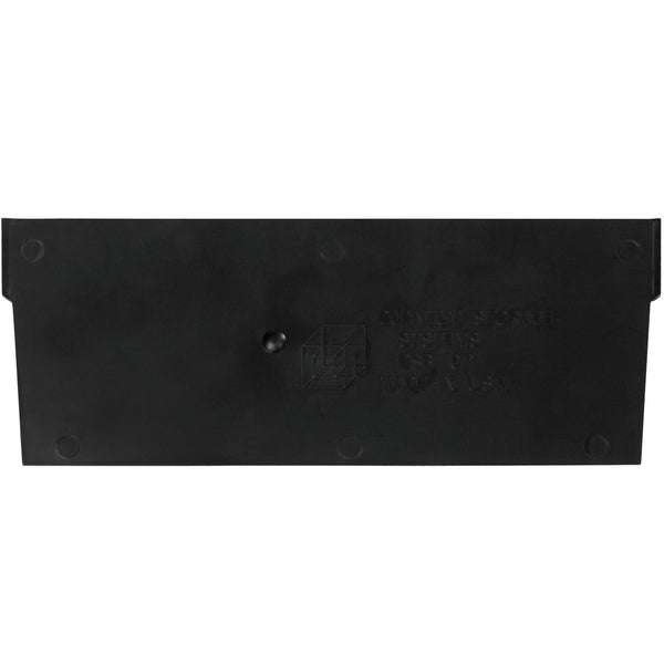 13 15/16 x 4 3/4 Bin Dividers (Black) 6/Case