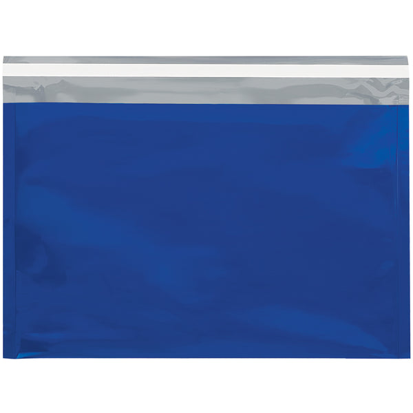 9 1/2 x 12 3/4 Blue Metallic Mailers 250/Case