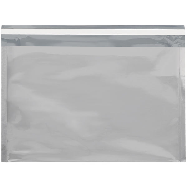 9 1/2 x 12 3/4 Silver Metallic Mailers 250/Case