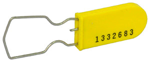 Padlock Seal, Yellow 100/Pack