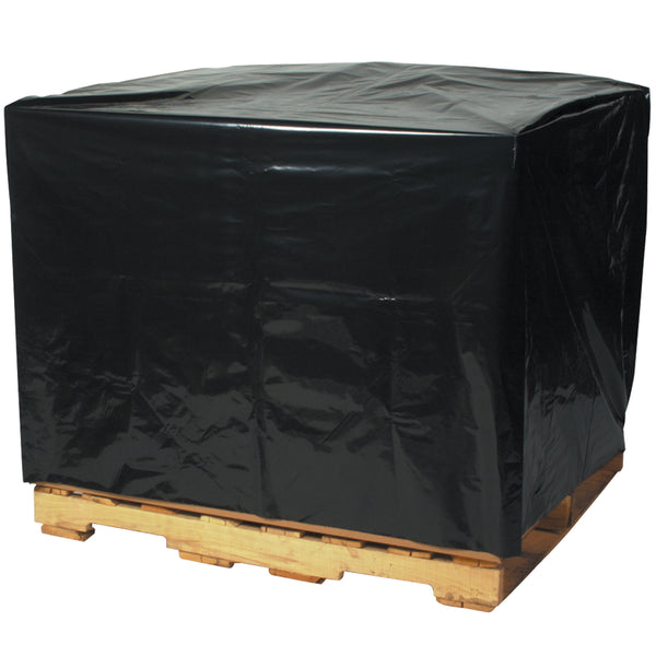 54 x 44 x 96 (2 mil) Black Pallet Covers 50/Roll