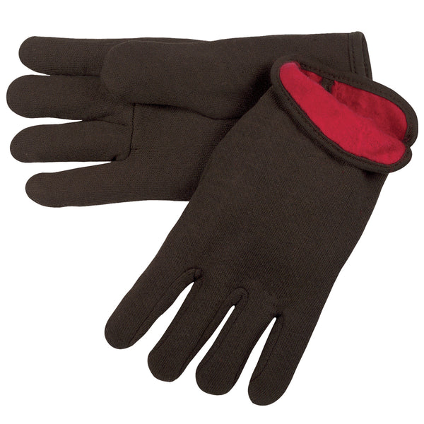 Lined Jersey Cotton Gloves - Large 24/Case