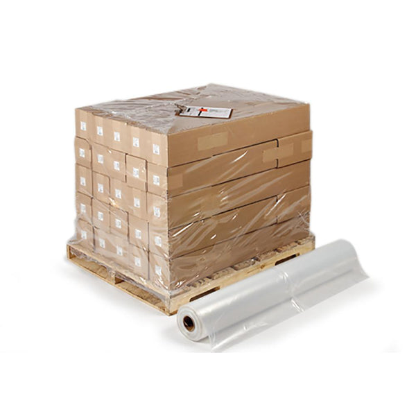 50" x 48" x 84" (4 mil) Low Density Pallet Shrink Bags 25/Case