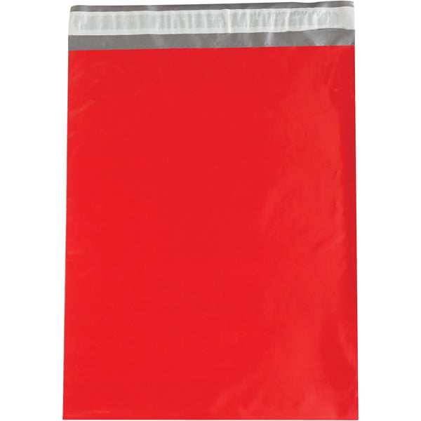 14 1/2 x 19 Red Poly Mailers 100/Case