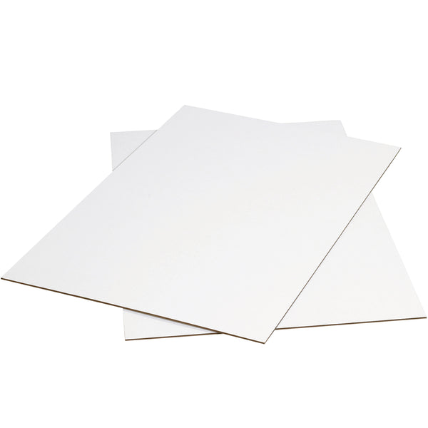 48 x 96 White Corrugated Sheets, 5/Bundle
